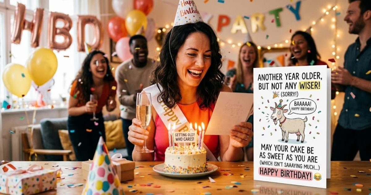 **Meta Description:** Discover 50+ short & funny birthday wishes to make them laugh. Find witty, silly, and hilarious birthday messages for friends, family, coworkers, and loved ones.