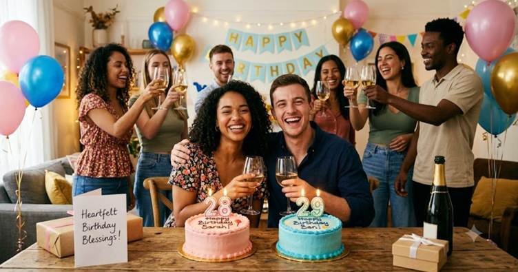 25+ Heartfelt Birthday Blessings for Female & Male Friends